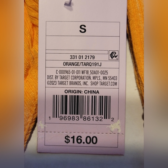 Wild Fable Bodysuit Size Small Orange - Picture 6 of 10